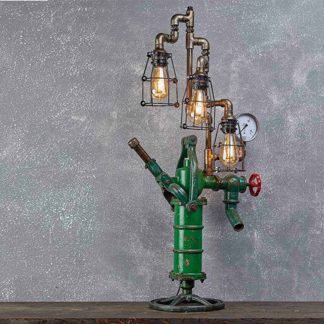 Short Spectacular Water Pump Lamp-1