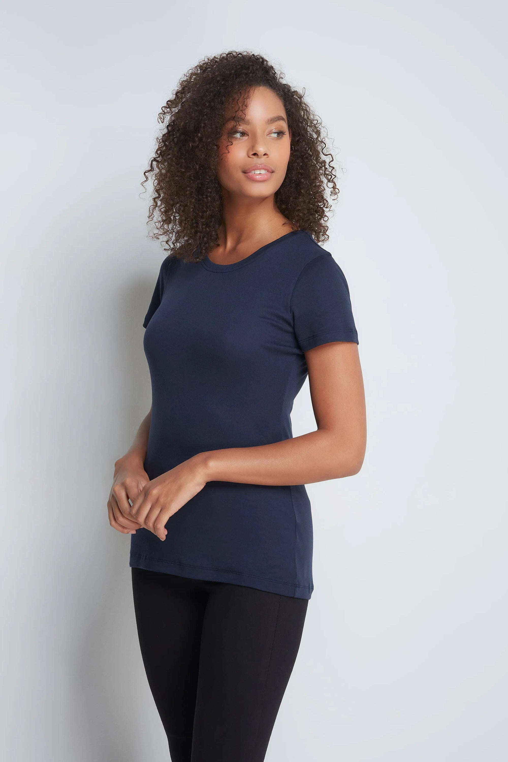 Crew Neck Cotton Modal T-shirt