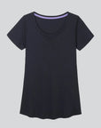 Scoop Neck Cotton Modal T-Shirt