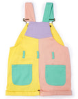 Pastel Colourblock Denim Shorts
