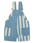 Patchwork Denim Shorts