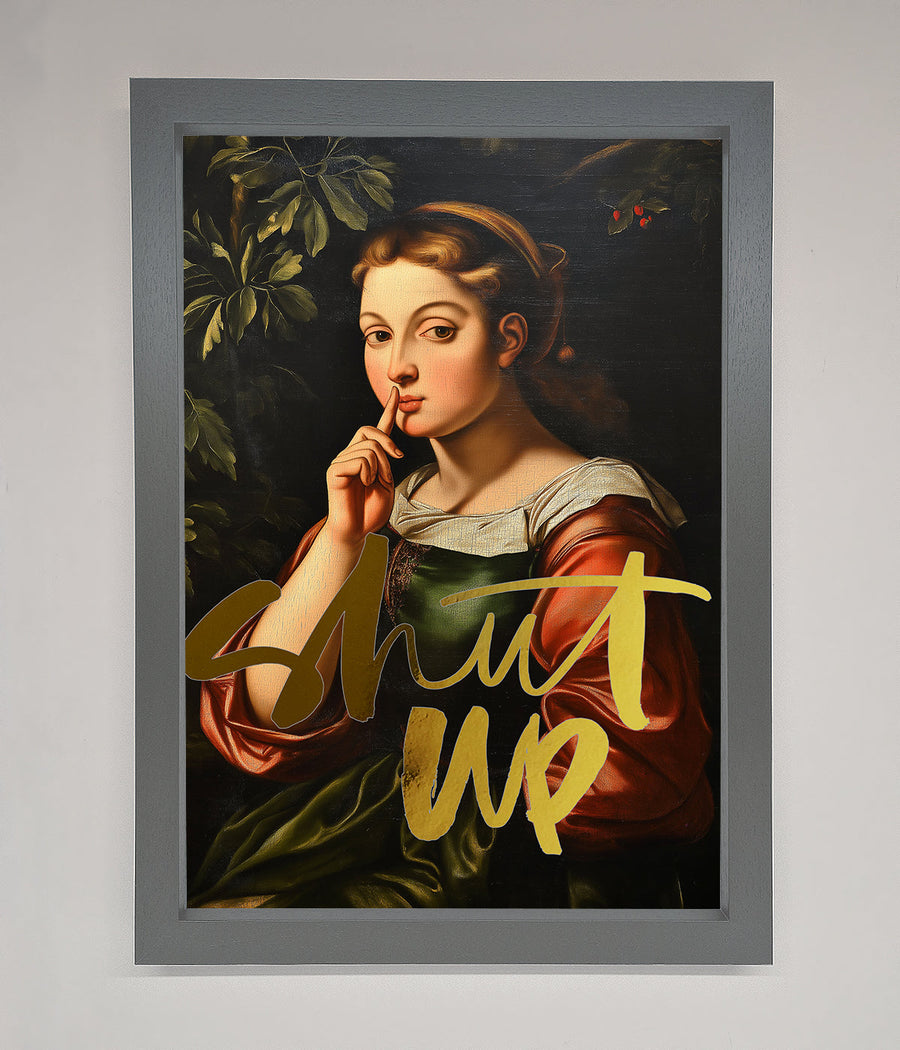 Luxury shutup foil print premium stylish trending best-selling by Zestio at brixbailey.com
