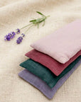 Plain Linen and Norfolk Lavender Eye Pillow