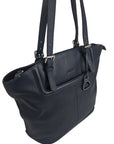 Sienna Zip Top Tote Shopper Bag for Women - Handmade by Saddler