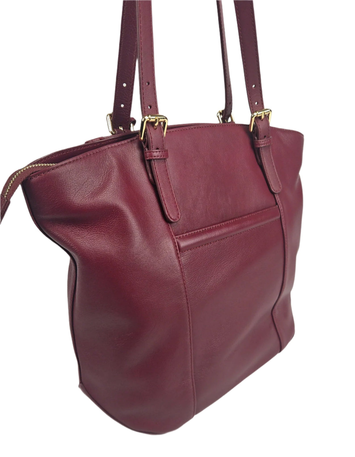 Sienna Zip Top Tote Shopper Bag for Women - Handmade by Saddler
