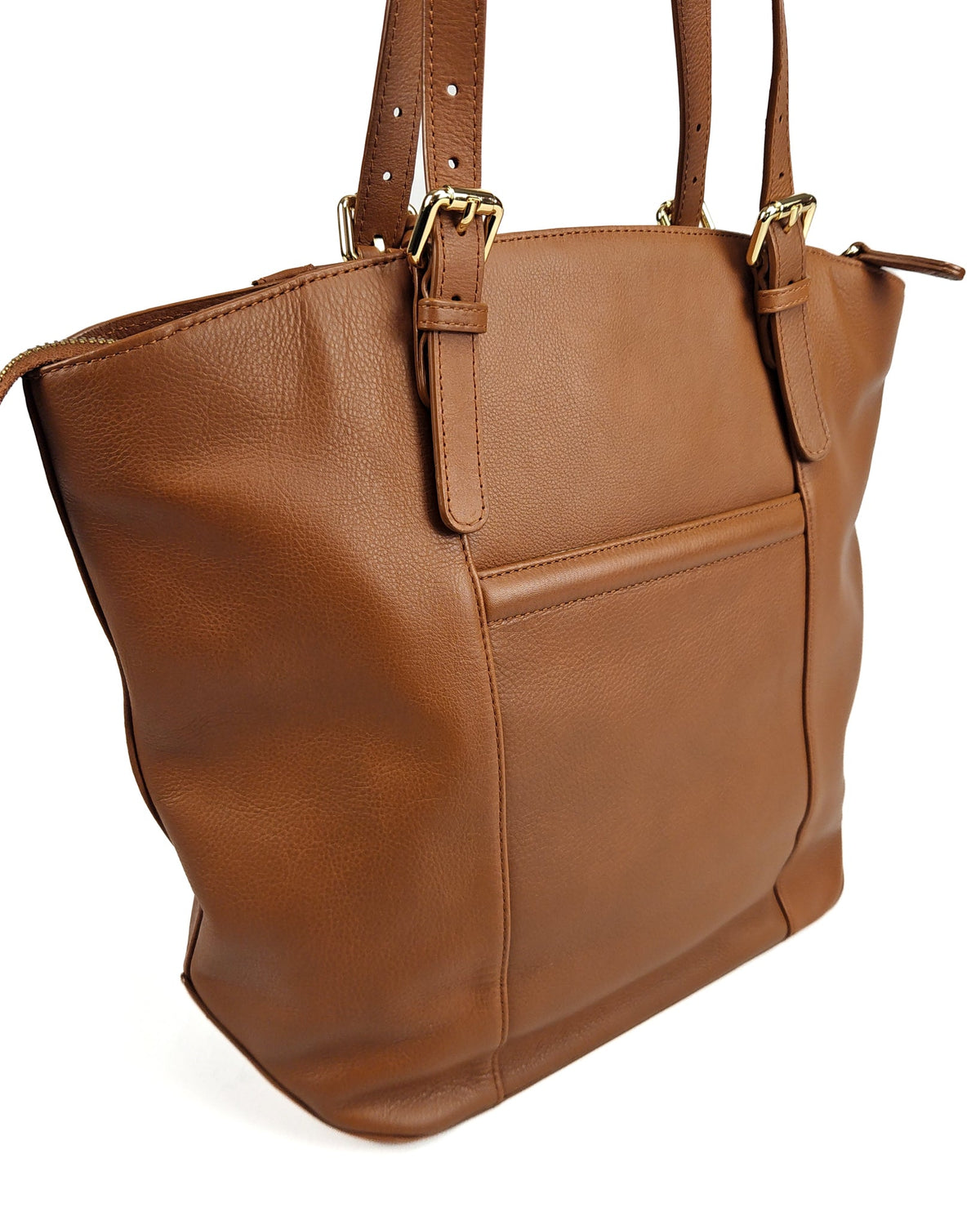 Sienna Zip Top Tote Shopper Bag for Women - Handmade by Saddler