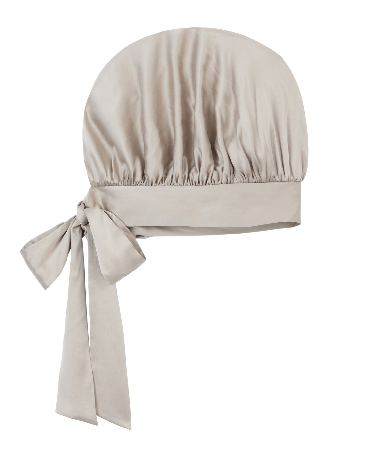 Antique Gold Oversized Silk Bonnet