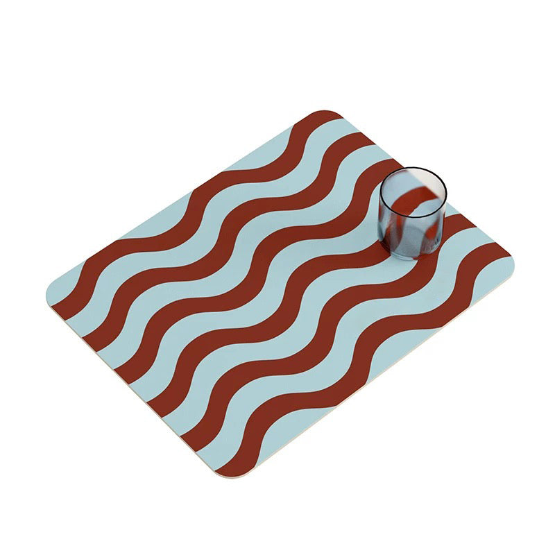 Wavy Mix &amp; Match Placemats Set of 4