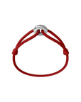 Silver Soho Cord Bracelet