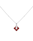 Silver Clover Necklace