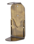 Gold Single Bottle Holder Wall Mount