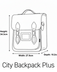Handmade Leather City Backpack - British Edit
