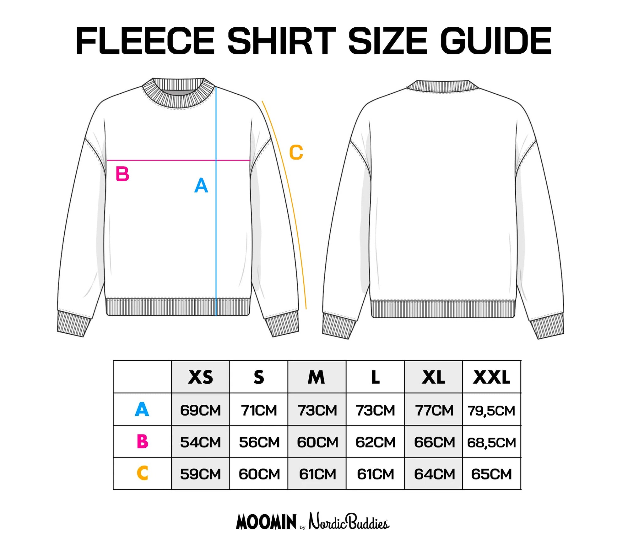 Nordicbuddies Moomintroll Adventure Fleece – Unisex &amp; Cozy by Moomin by NordicBuddies at www.brixbailey.com