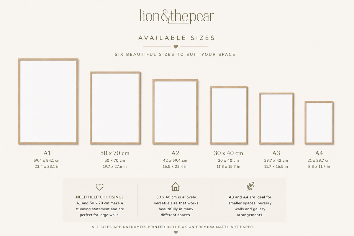 Brave Typography Art Print