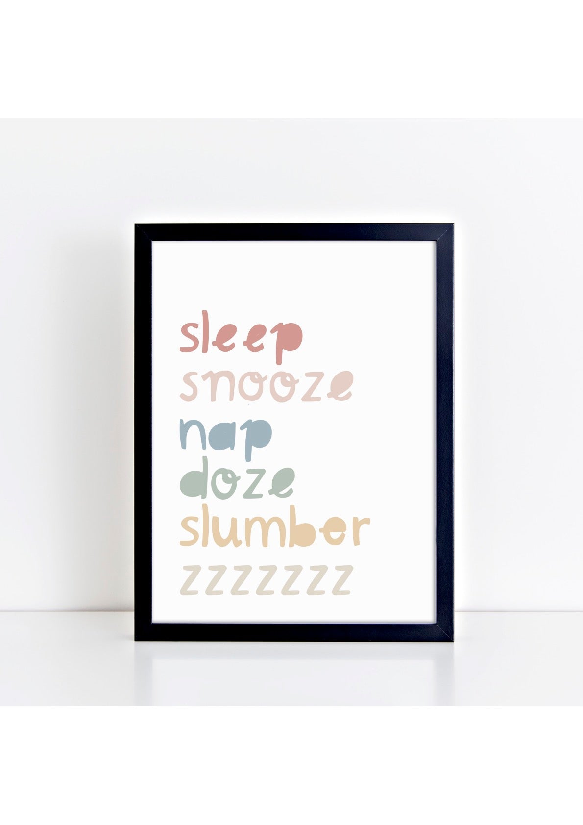 Sleep Snooze Print