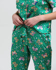 Poppy Rainforest Butterfly Silk Trouser