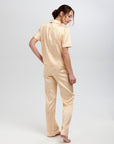 Poppy Lemonade Stripe Silk Blouse