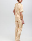 Poppy Lemonade Stripe Silk Trouser