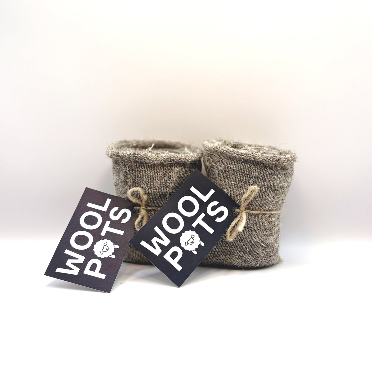 Biodegradable Pack Of 20 Small Wool Pots