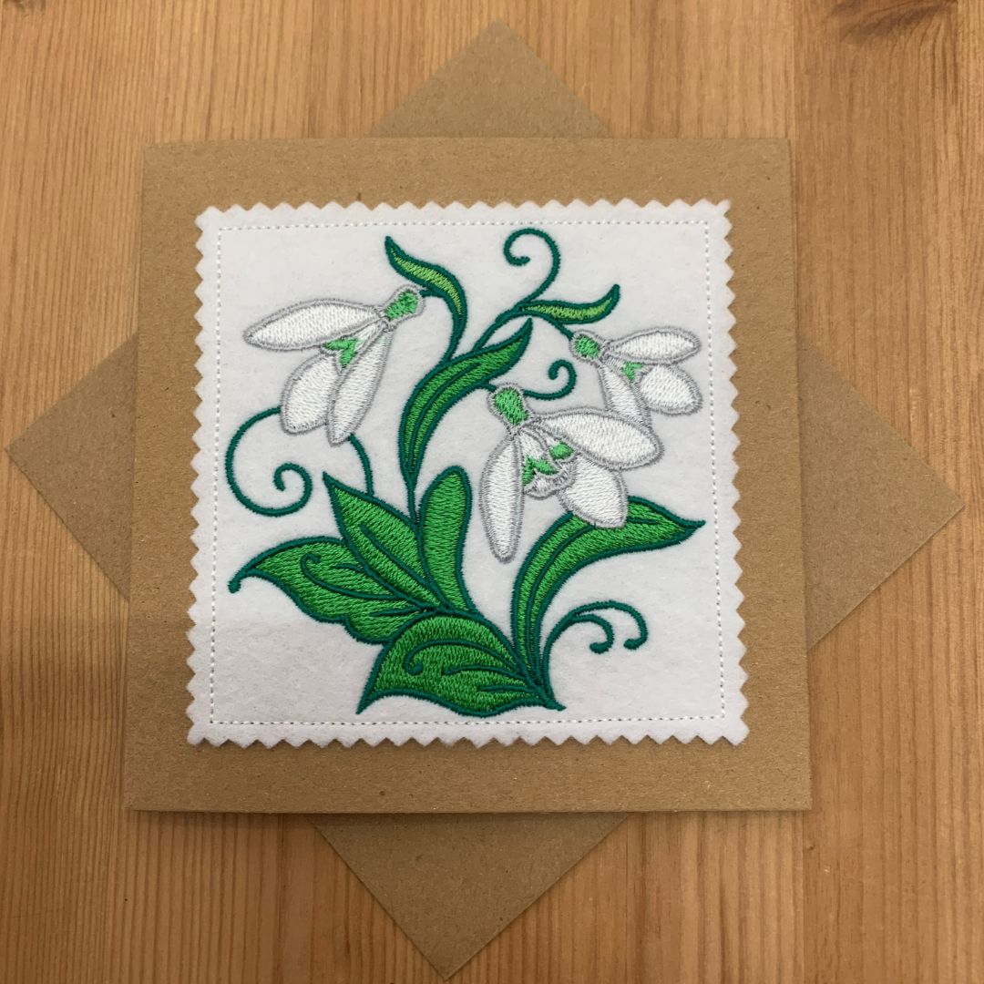 Snowdrop card