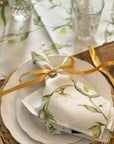 Snowdrop and Hellebore Table Runner