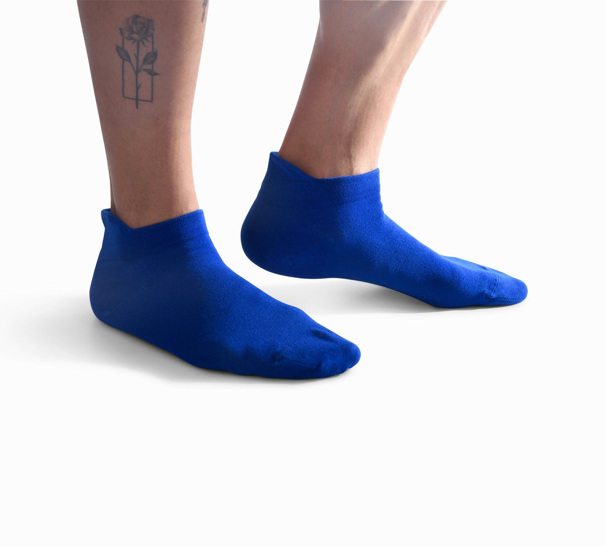 Bamboo Trainer Socks - Cool Sea Blue - 5 Pack