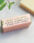 Lavender and Geranium 100% Natural Vegan Plastic-free Solid Shampoo