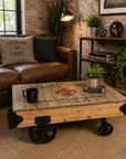 Sonala Rustic Railway Coffee Table