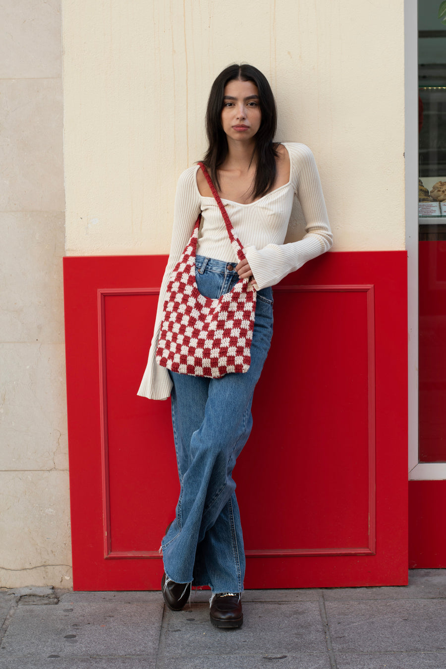 Hand-Made Crochet Cotton Tote Bag - Eco-Friendly & Sustainable Fashion by Sook Stainable at brixbailey.com