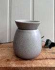 Stoneware Wax Melters with Speckle Finish