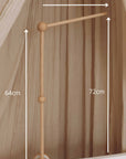 Wooden baby mobile arm fixed-1