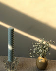 Spiral Taper Candles - pack of 3