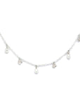 Spring Collection Silver Necklace with Pearls – Handcrafted by Agnes Veski by Agnes Veski Jewellery at www.brixbailey.com