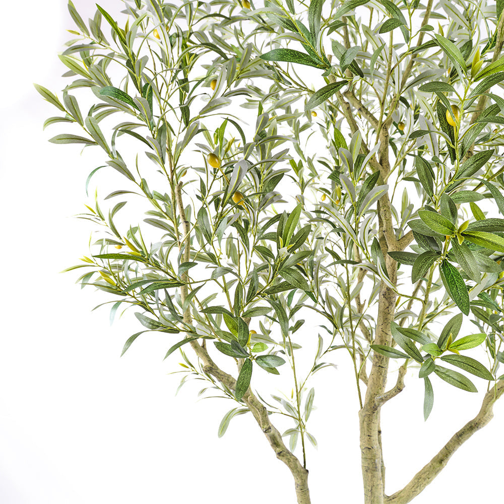 7ft Artificial Olive Tree with Planter