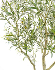 7ft Artificial Olive Tree with Planter