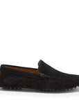 Driving Loafers, black suede