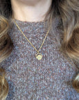 Custom Engraved Spinner Necklace