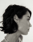 Silver Flat Ear Cuff Accessory