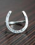 Lucky Horseshoe Ring - Large