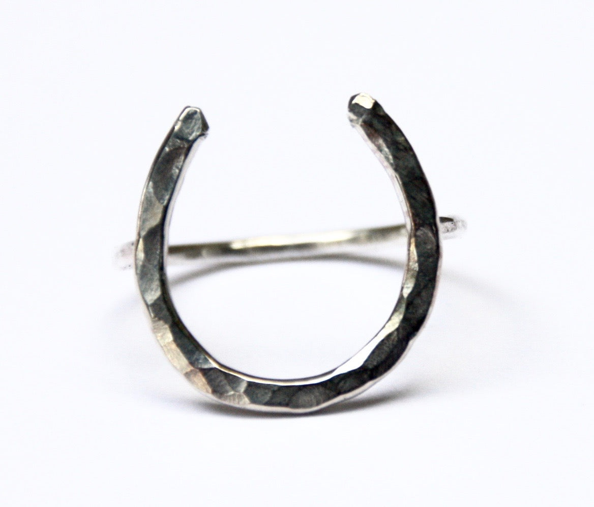 Lucky Horseshoe Ring - Large
