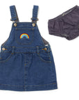 Stonewash RAINBOW Denim Dress