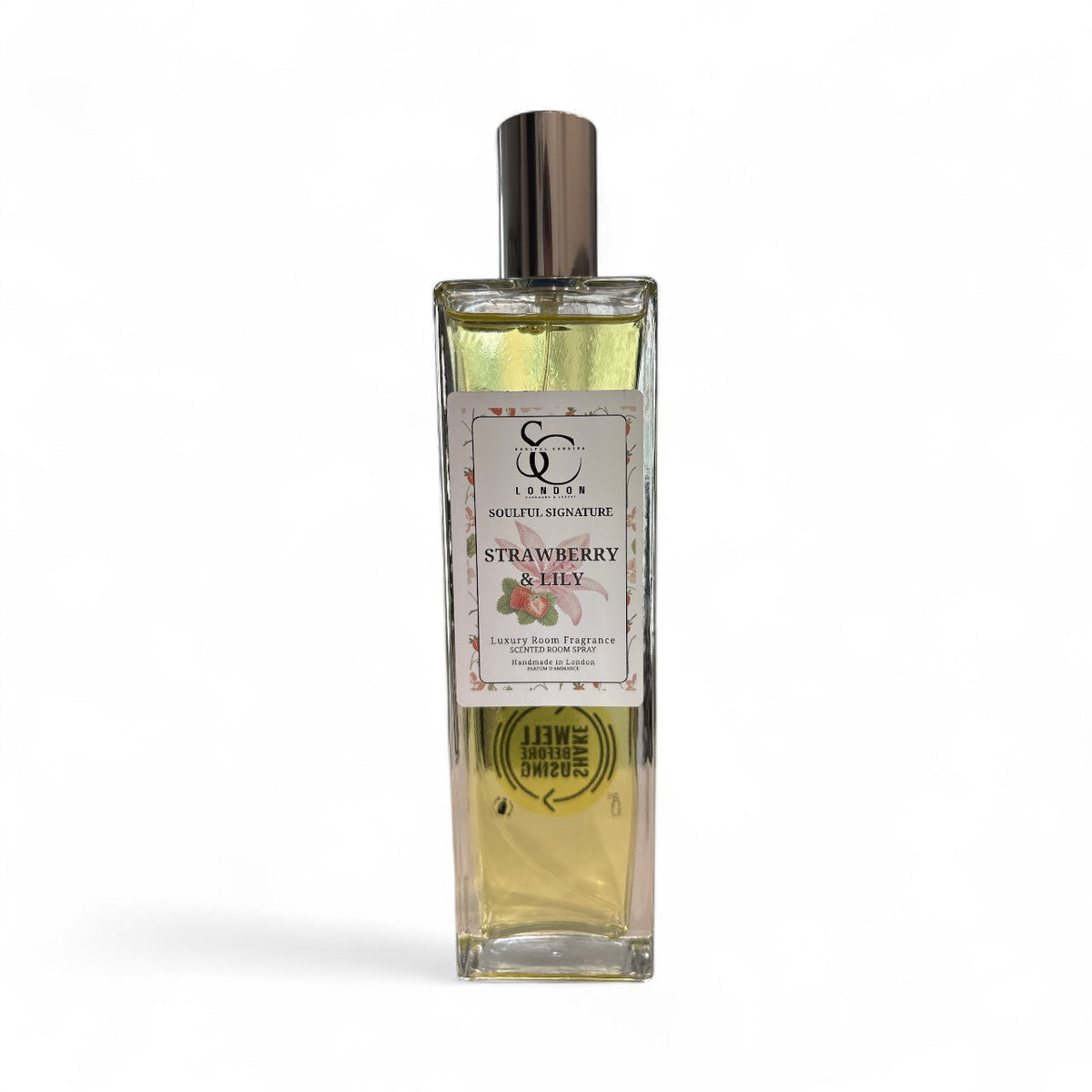 Strawberry &amp; Lily Luxury Room Spray (Alcohol‑Free) – 100ml