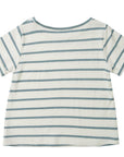 Blue Breton Stripe Summer T-Shirt