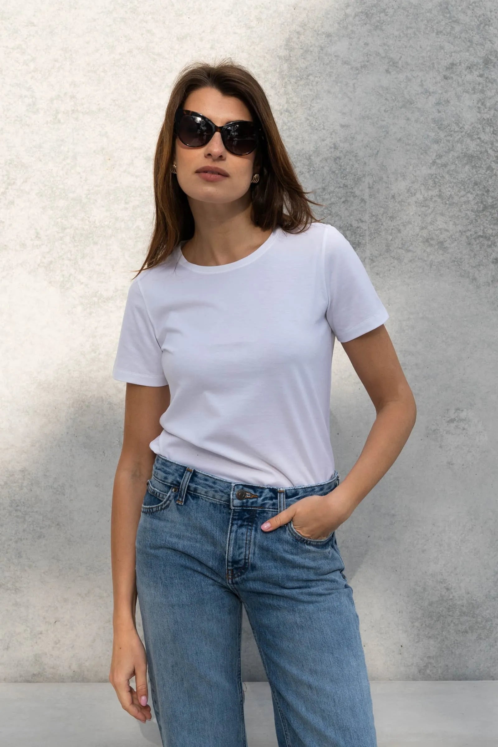 Supima Cotton Crew Neck T-Shirt