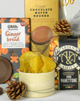 Sustainable Festive Gift Box with Wine