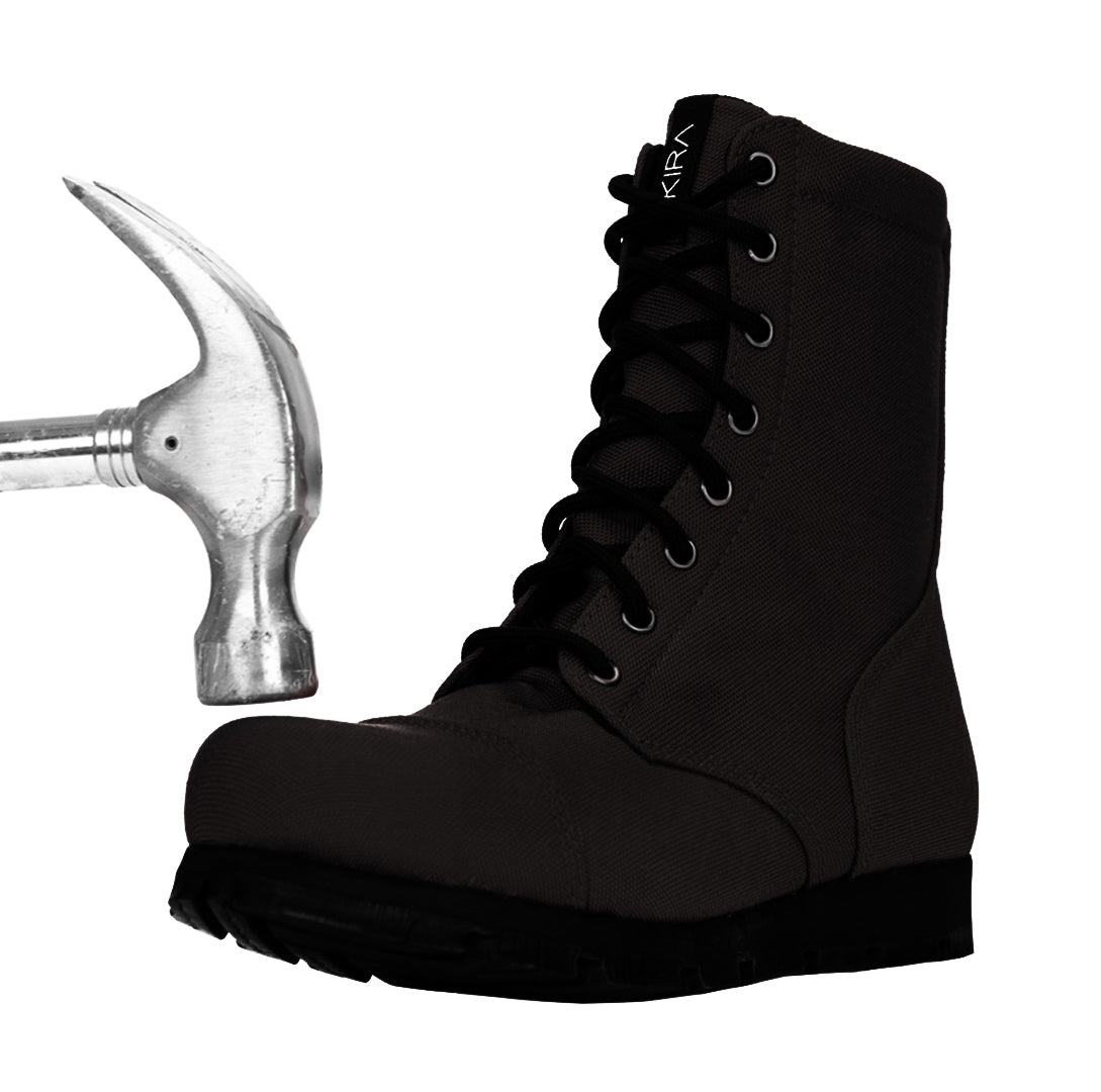 Black Vegan Ankle Boots