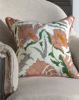 Suzani Square Cushion - Pink