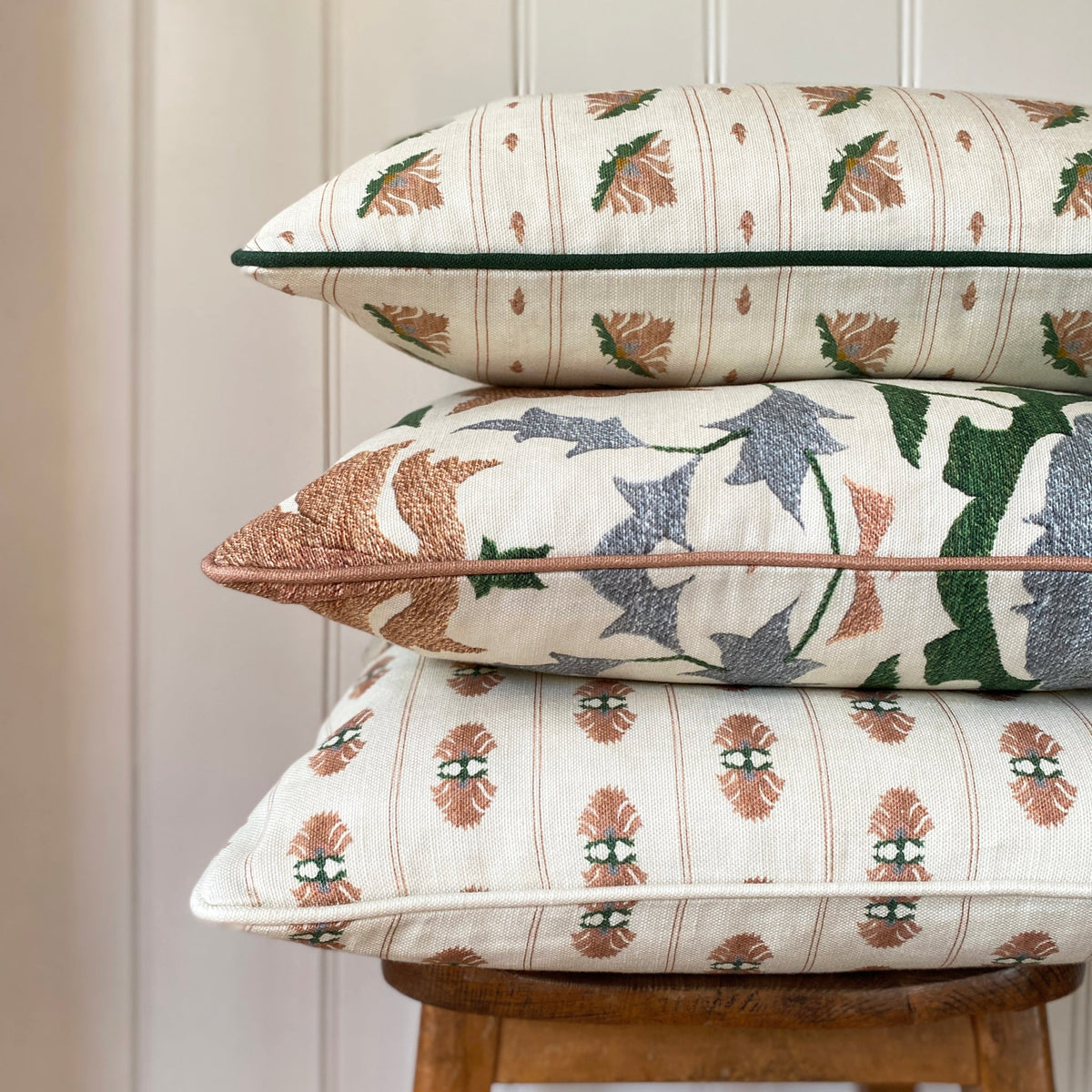 Suzani Square Cushion - Pink