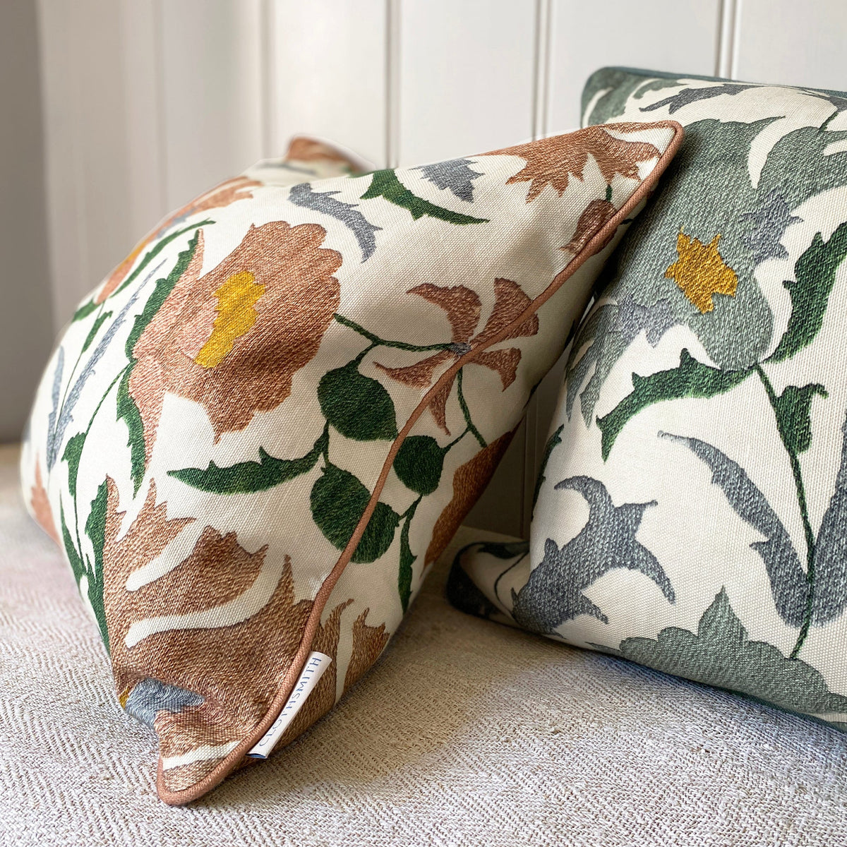 Suzani Square Cushion - Pink