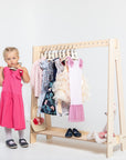 Toddlers Clothing Rack with Hangers Version Two